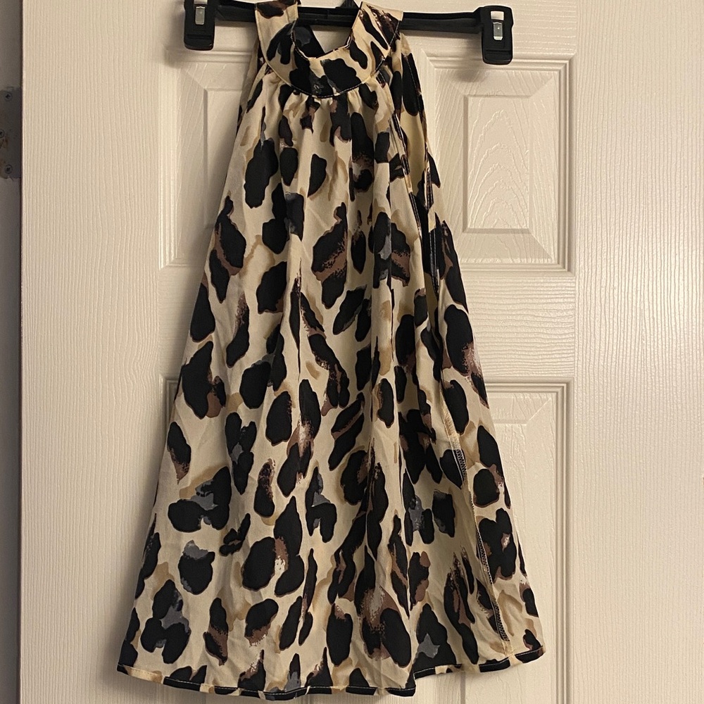 Leopard Print Halter top